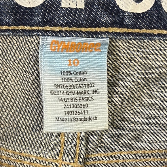 Gymboree Bootcut Jeans Boys Size 10 Blue Medium Wash Adjustable Waist Cotton - Picture 3 of 7